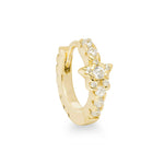 Etoile gold plated star tiny single huggie - Helix & Conch