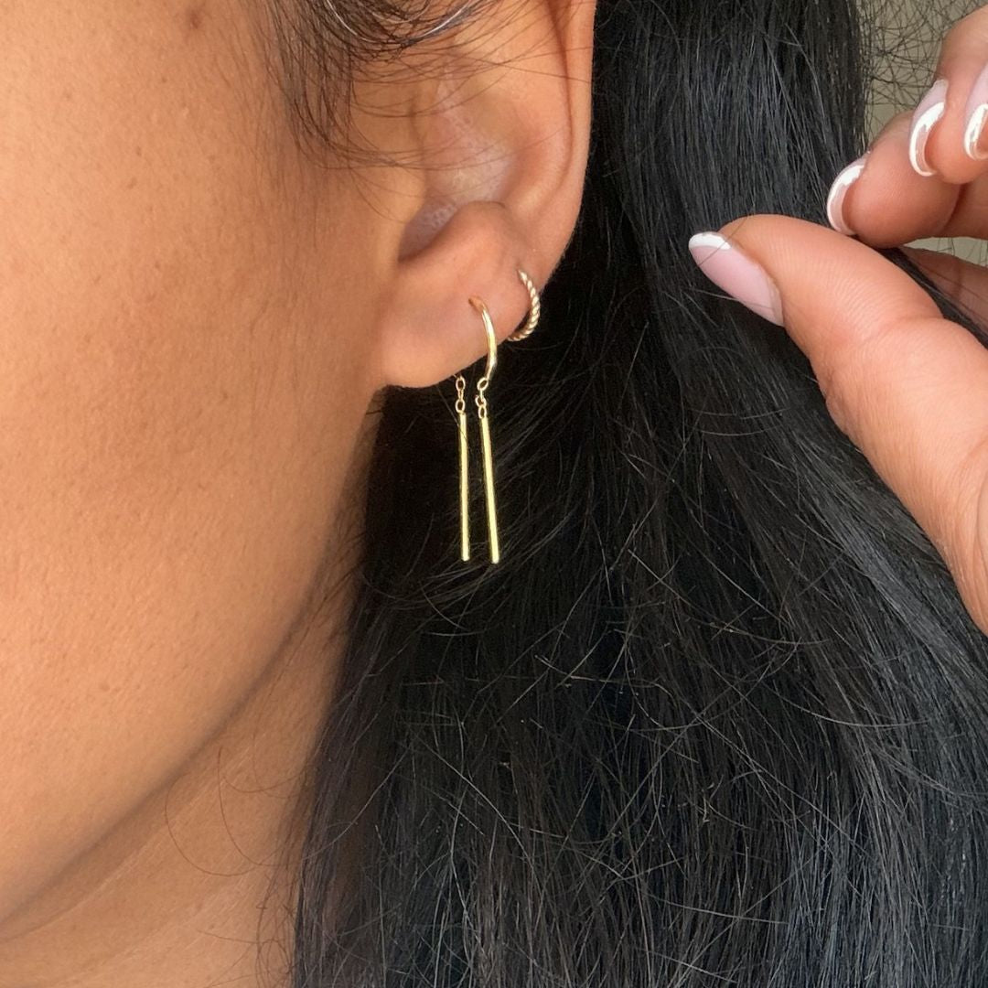 How I Designed the Sonora Hybrid Huggie & Threader Earring