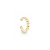 Esfera gold bubble ear cuff
