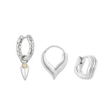 The Statement Stacking Set - Silver