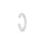 Rojillo single silver ear cuff earring for conch