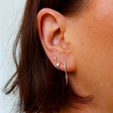 Baleno Lightning Bolt Stud - Gold