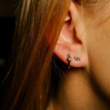Presilla Knot Stud - Silver