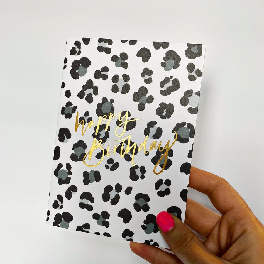 Happy Birthday Greeting Card - Helix & Conch