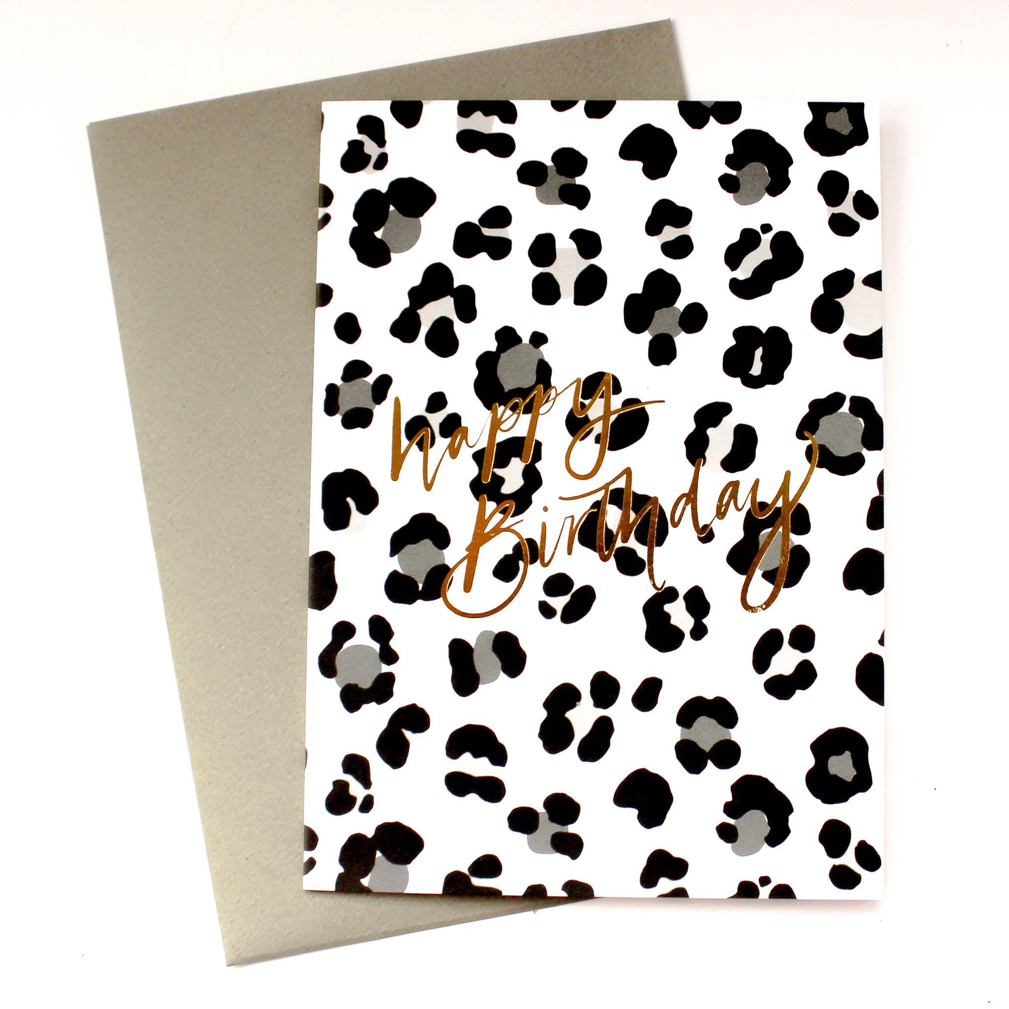 Happy Birthday Greeting Card - Helix & Conch