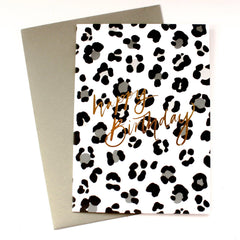 Happy Birthday Greeting Card - Helix & Conch